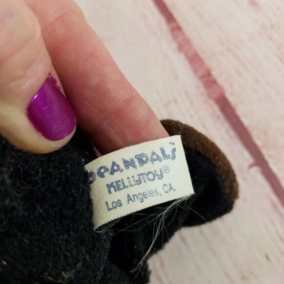 Kelly Toy bean pals Gorilla beanie 8" - Picture 4 of 4